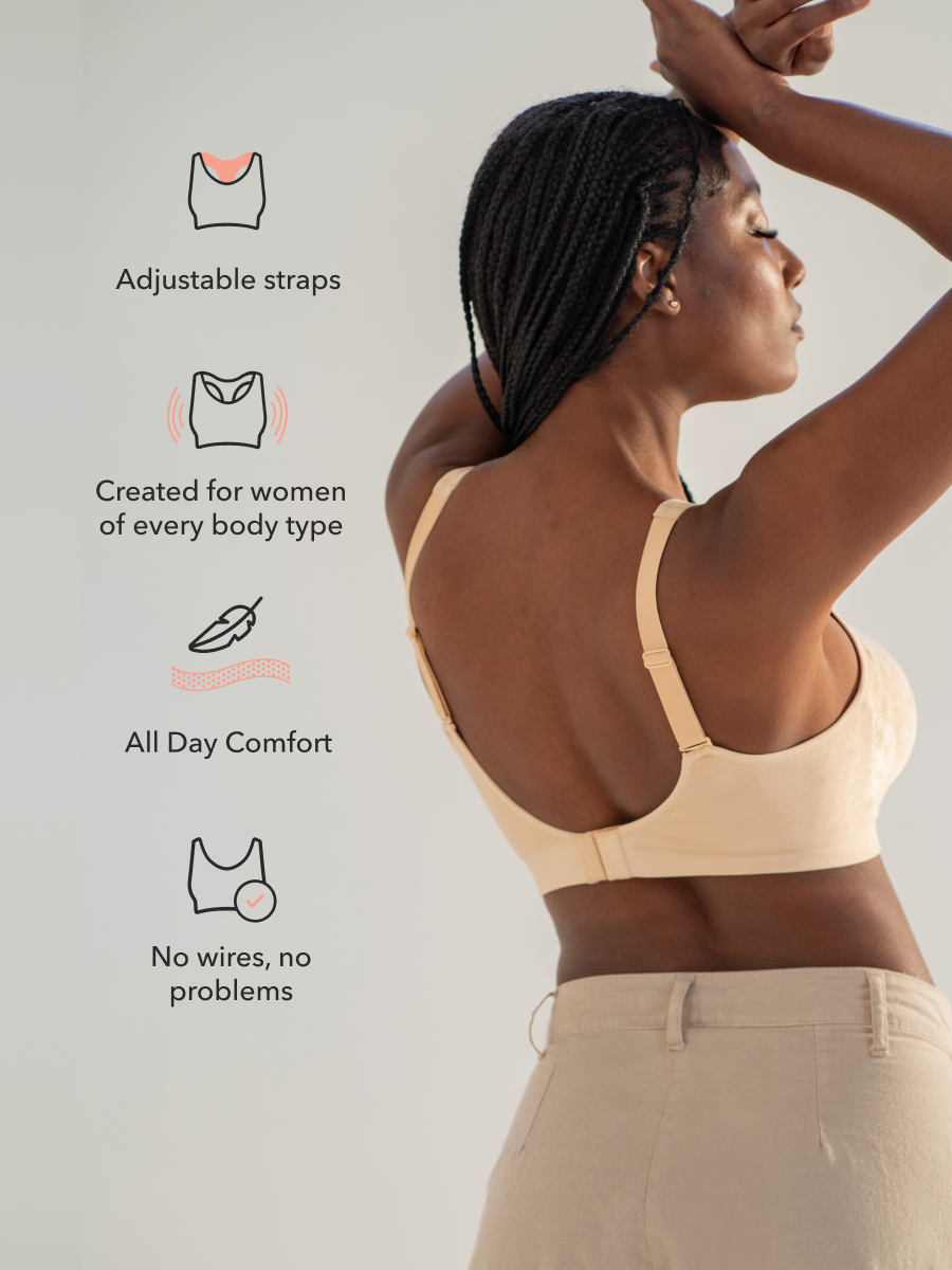 Only 21.59 usd for Truekind® Everyday Comfort Straps Wireless Shaping Bra  Online at the Shop